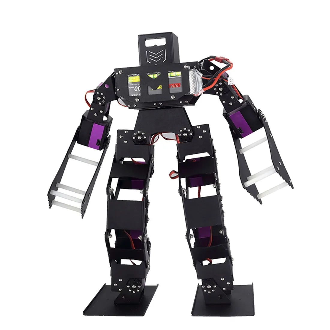 Boxing DIY Stem Toy Product) Toys Large variety Programmable Robot Robot Competition Accessories Biped (Finished Bundle deal Robot