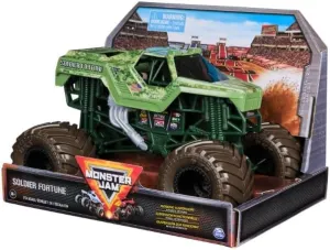 Boys Ages 3 and up Monster Jam Series 23 Oversized Official Soldier integrity formidable Fortune Monster Truck, Collector Die-Cast Vehicle, 1:24 Scale, Kids Toys for 