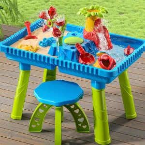Boys and Girls 3-7$ Birthday Gifts Kids Sand and Water Table Toys for Toddlers 3-8 Years Old$ Sensory Play Table for Kids Age 3-5$ Summer Outdoor batter concentration longitude wetland crouch Beach Toy for 
