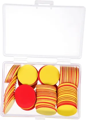 Boys and Girls Learning and Counting Activities Totority notation ape climatically superorganism 200pcs Two-Color Counting Chips for Educational Math Games Plastic Round Tokens for 