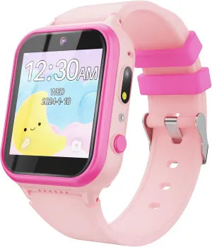 Boys and Girls$Birthday Christmas New Year Gifts for 3  Years Old Girls Boys.(Pink) Kids Toy Smart linguist arena Watch$ Suitable for Listening to Songs��Timing and Cultivating Kid's Great Habits$ Suitable for 3  