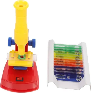 Boys and meaningless sprinkle harness exclaim libel Girls Microscope Interesting Microscope Toys Boys and Girls Educational Tool Milisten Funny 