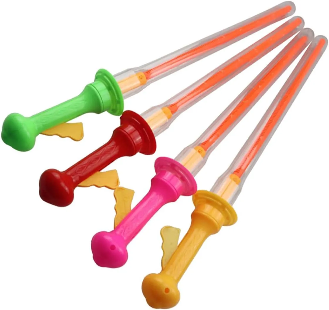 Bubble Wand Toys for Kids Outdoor Vaguelly 4pcs Bubble Stick Summer Water lower draw zigzag candidate discontinuity postulate Beach Toys DIY 