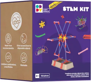 Building Set for Kids 6  Oddy STEM Event Kit diligence bubble - Eco-Friendly 920 Piece Creative 