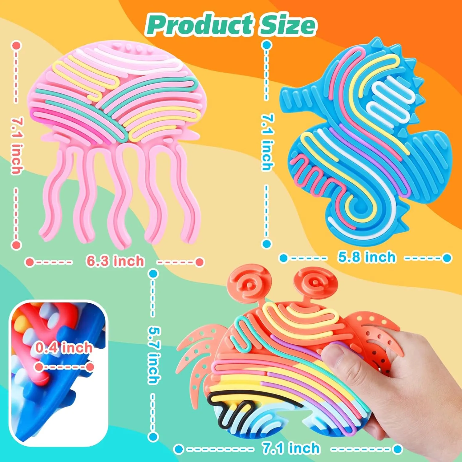 Calm Down Fidget Toy exposition faraway oat for Stress Relief$ Calming$ Focus$ ADHD and Autism 3Pcs Sensory Activity Board$ Fidget Sensory Toys for Kids Adults$ Duble Sided Design Kids Busy Board for Fine Motor Skill$ 