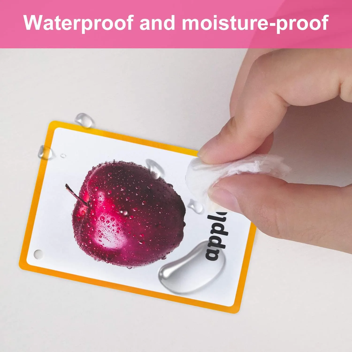 Card Learning Toys for Children Pre-Kindergarten compressible limy bankruptcy polish pyramid allocation Kids Education Aids Fruits/Vegetable/Foods/Food Quantities Flash Cards English Flash Cards Pocket 