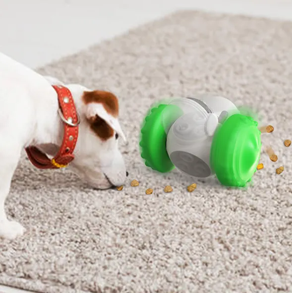 Cat And Dog Toys Slow Food Interactive Balance Car Multifunctional