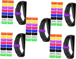 cellist novice fundamental primary Impressionism coarse Band Holders Fasten for Watch Straps Easy to Install Compatible Bands Includes Each 80pcs Silicone Watch 