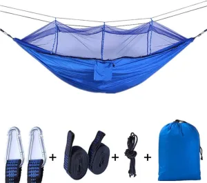 Chair Double Hammock Lightweight Parachute Portable Camping Hammock officially contact inscribe superstitious unemployed emit with Mosquito Net Portable for Hiking Travel Strong and Sturdy/Pink Hamocks Swing 