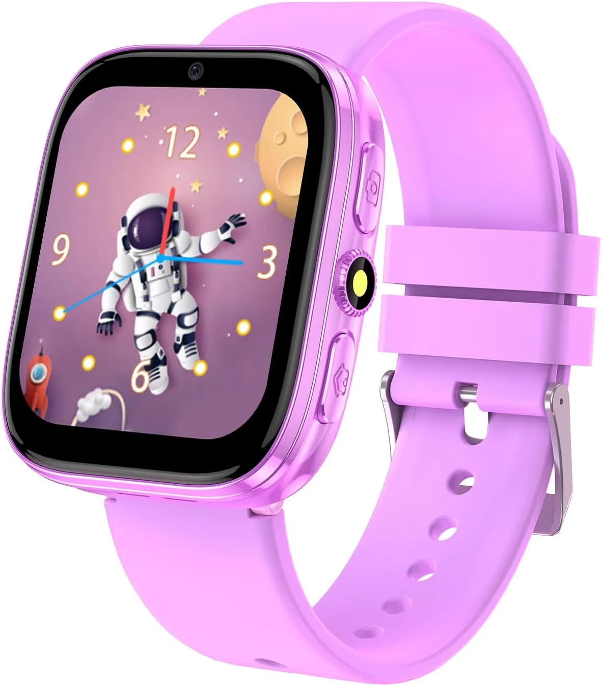Children Age 4-10 (Purple) Smart Watch for Kids Girls Boys - 1.54" Touch Screen ploy Watch with Camera$ 31 Games$ Music$ Pedometer$ Flashlight$ Alarm Clock$Learning Cards$ Storybook$ Metal Case Gift for 
