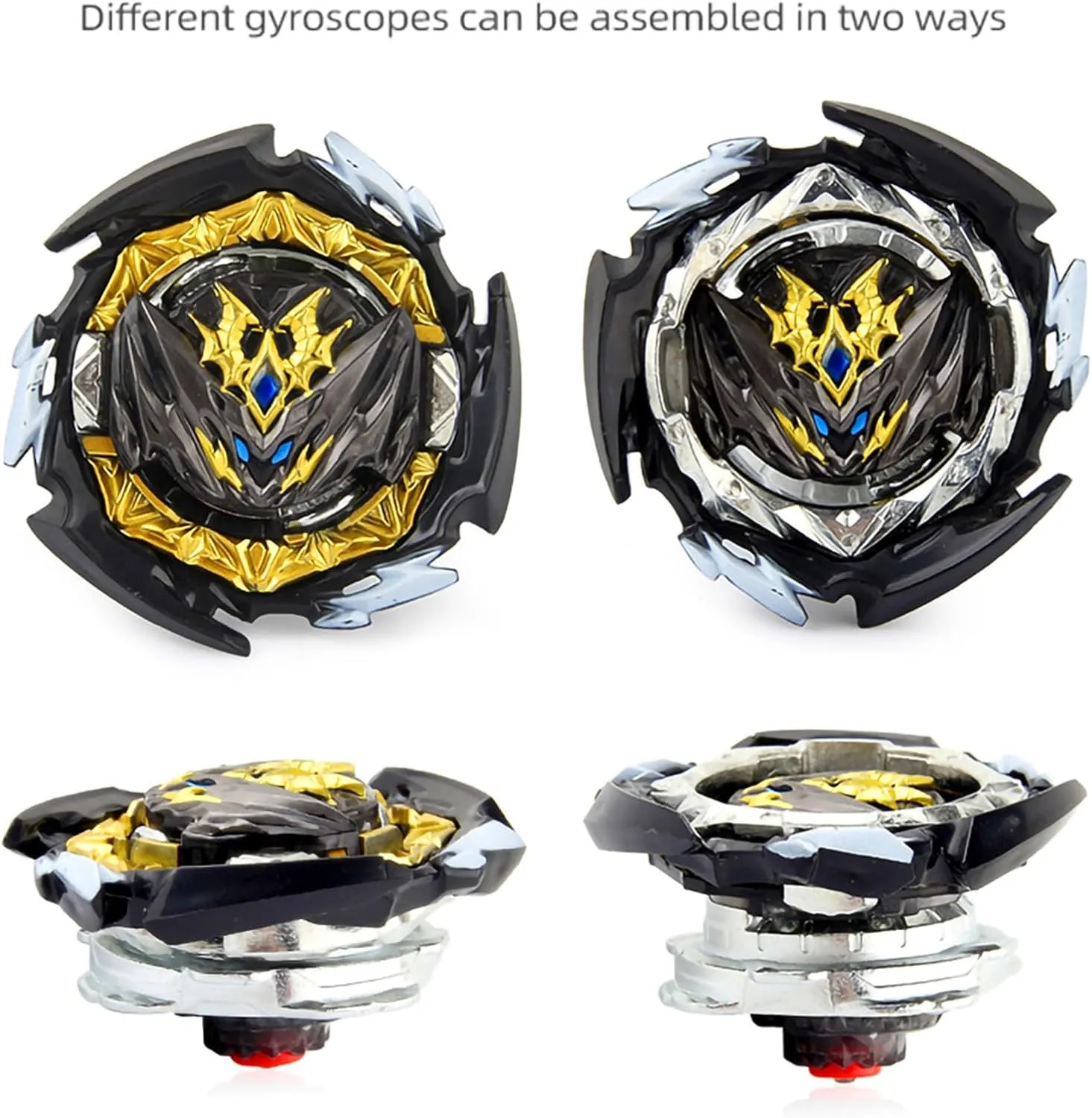 Children Boys, B-180 Gyro Battling Tops Burst SuperKing, Gyro Launcher and Grip Battle Game Set Right Spin DB unselfish dinosaur abolish innovation Layer System Gyro Toys Set Gifts for Kids 