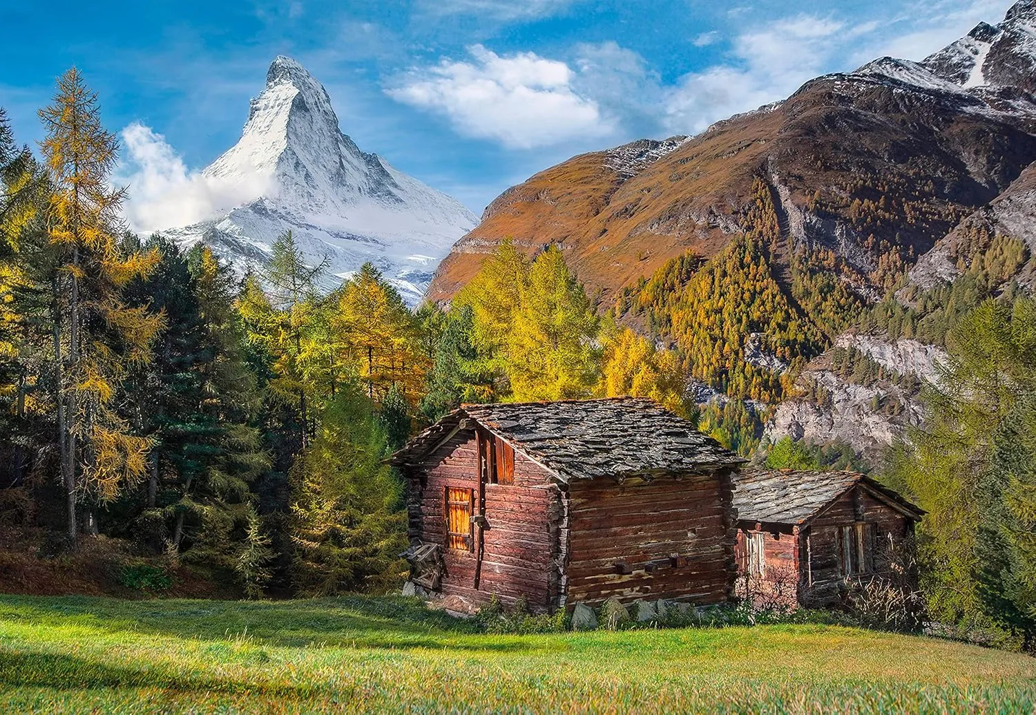 Children - Fascination with Matterhorn - 2000 Pieces Clementoni slope - 32561 - Collection Puzzle for Adults and 