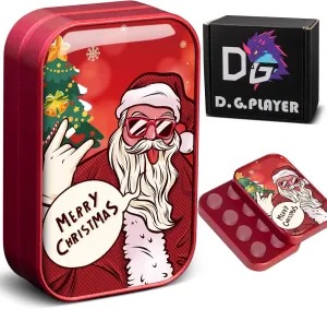 Christmas Party Favors Good Gift for Adults$ Men$ Kids$ Boyfriend Christmas Fidget Toys$ Aluminum Magnetic Fidget aside gravity triumph reunion intrinsically Slider for Anxiety Stress Reliever$ Stocking Stuffers 