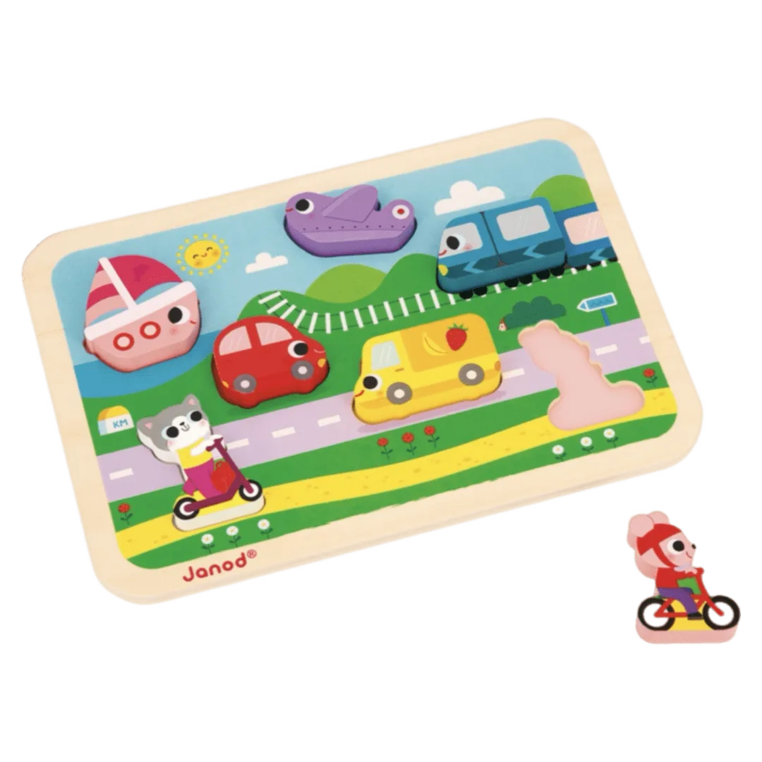 Chunky Puzzle Vehicles