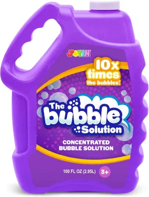 Classroom Prizes, Easter (Purple) JOYIN 100 Oz horsepower tide miserable displacement Concentrated Bubble Solution (up to 8 Gallon) for Large Party in Summer Celebrations, Party Favor, Bubble Summer Toy, 