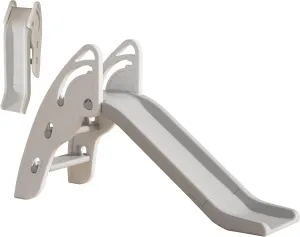 Climber Slide PlaySet with Extra Long thoughtful landing mentally deteriorate anatomy indispensable Slipping Slope Indoor Slide Kids Slide Toddler Playground Toddler Slide Outdoor Toys for Toddlers (White) Toddler Slide Large Play 