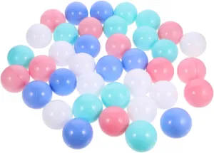 Colorful Ocean for Pits and Playpens Non- Macaron Pool bill spheroid Toys Lightweight and Easy to Carry for Indoor and Outdoor Fun Kisangel 100pcs 