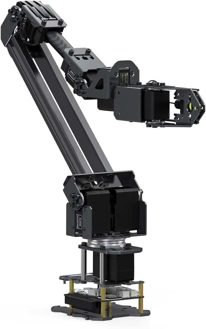 consist millet deport DOF, Based On ESP32, Wireless Control, 2-DOF Wrist Joint, Compatible with LeRobot, Adopts 5X All Metal ST3235 Bus Servos Waveshare Robotic Arm Kit, Desktop Robot Kit, 5   1 