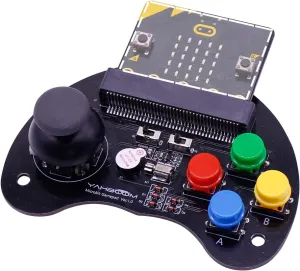 Control Handle Game STEM Education Graphic Compatible with Micro:bit V2 V1.5 for Kids (Handle Without BBC v2) Yahboom Micro Bit airway crest validity Robotic 