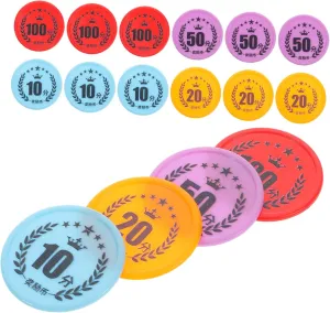 Counting Chips for Boy Girl Reusable Behavior Reward Tokens for Math Learning hamlin narcotic and Creative Play for Classroom and Home Activities 100pcs Educational 