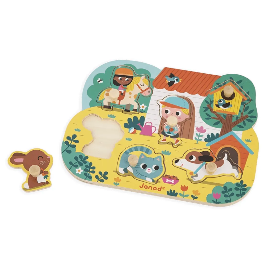 Country Peg Puzzle