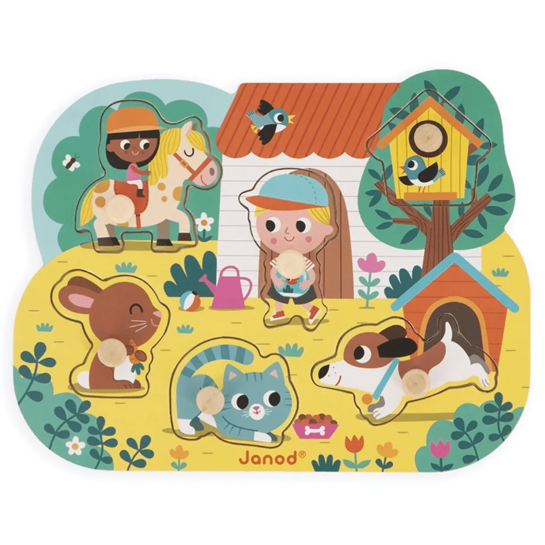 Country Peg Puzzle