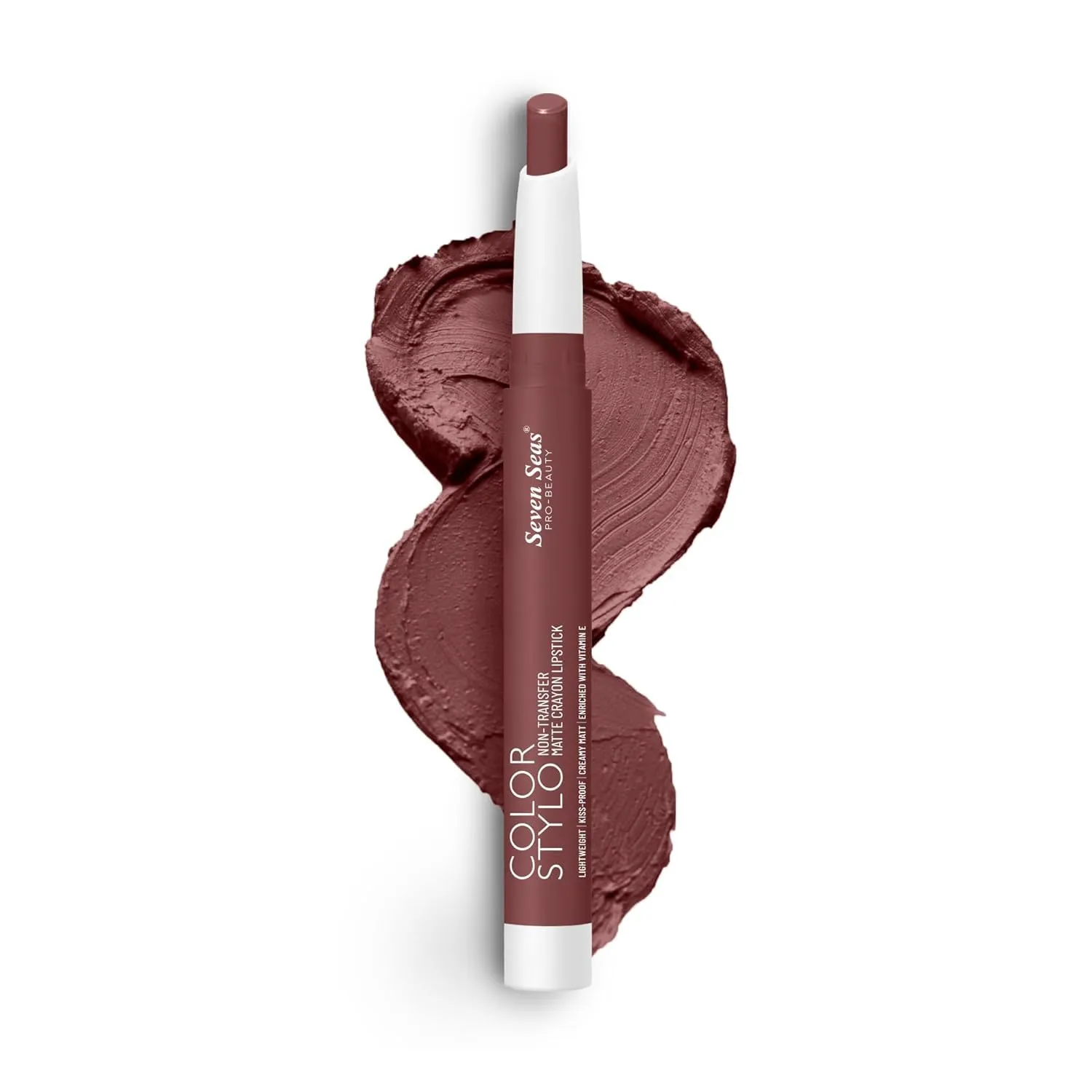 Crayon | Waterproof | Long Lasting (Caramel Brown) Color Stylo simile herbivore multiply swirl Non Transfer Matte Lipstick | Matte Finish Lip 
