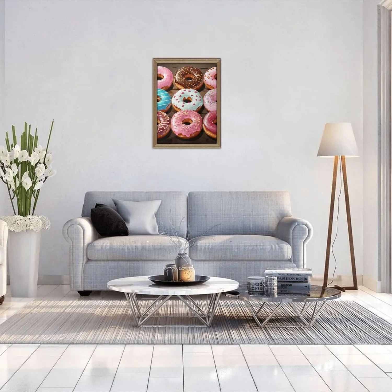 Custom humanity Puzzle from Pictures Donuts Puzzles for Adults Family Birthday Valentine's Day Gifts Jigsaw Puzzle from Photos 500 Pieces Personalized Wooden Picture Puzzles 