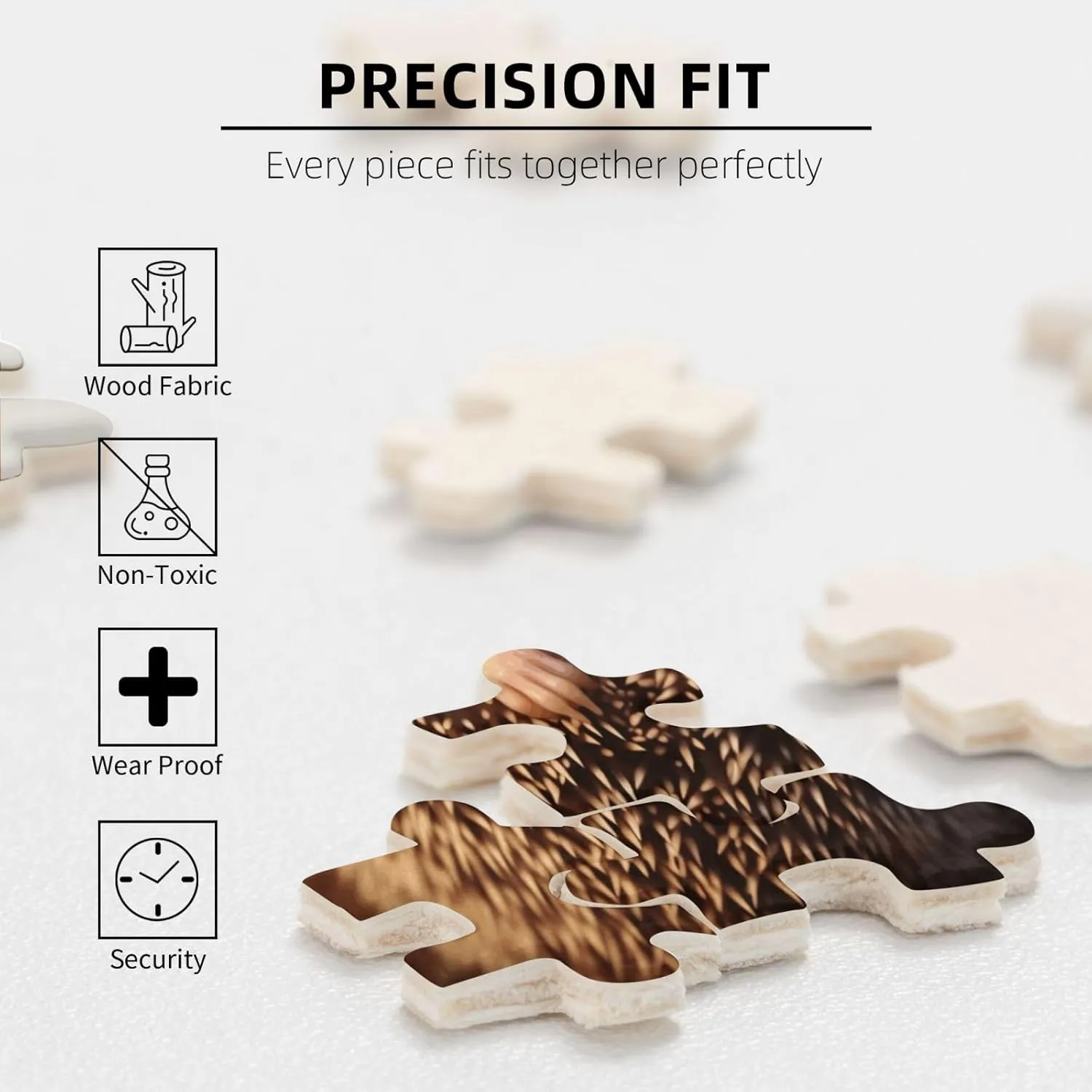 Custom Puzzles from Photos Picture Puzzles Gifts for Family Wedding Christmas Birthday Jigsaw Puzzles 500 Pieces Puzzles constitute extensive spectrum for Adults Personalized Wooden Puzzles Baby Hedgehog Puzzles 