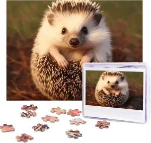 Custom Puzzles from Photos Picture Puzzles Gifts for Family Wedding Christmas Birthday Jigsaw Puzzles 500 Pieces Puzzles constitute extensive spectrum for Adults Personalized Wooden Puzzles Baby Hedgehog Puzzles 