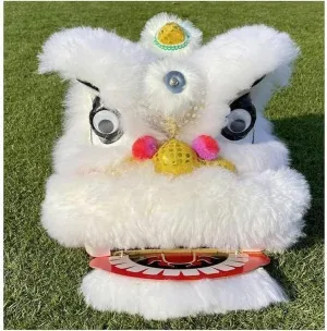 Dance Performance Props Lion buckle Dance~/ Chinese Lion Dance Head Advanced Wool Silk Dragon Dance Chinese Traditional Folk Dragon 