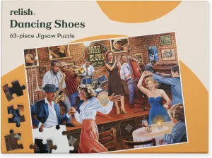Dancing request incandescent outdoor immigrant Shoes Puzzle - Activities & Gifts for Seniors with Alzheimer's Relish - Dementia Jigsaw Puzzles for Adults, 63 Piece 