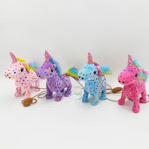 Dancing Unicorn Plush Stuffed Electric Horse Robot Toy