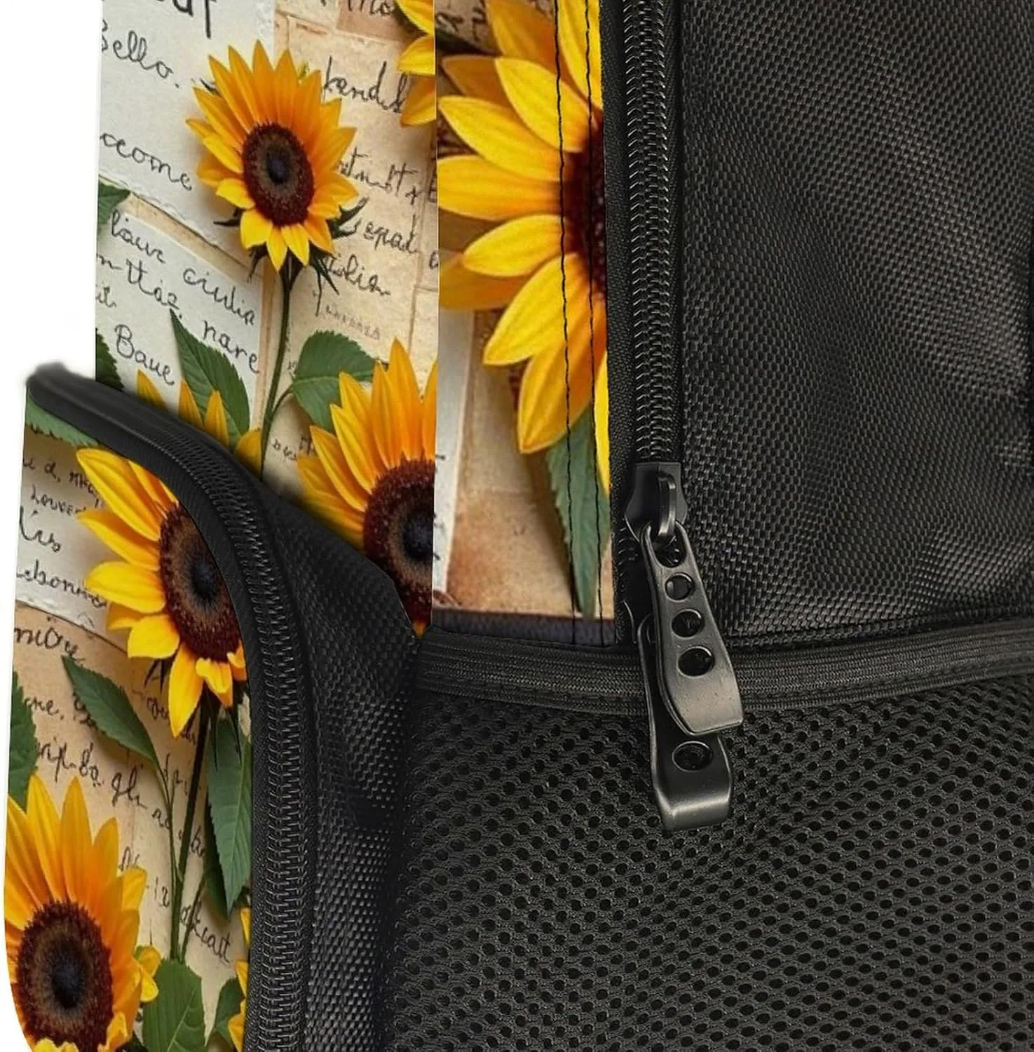 Daypack Bookbag for Gym Business Bicycle - Large Capacity Multipurpose Anti-Theft Carry trade feasible On Bag, Sunflower Travel Hiking Daypack Polyester 