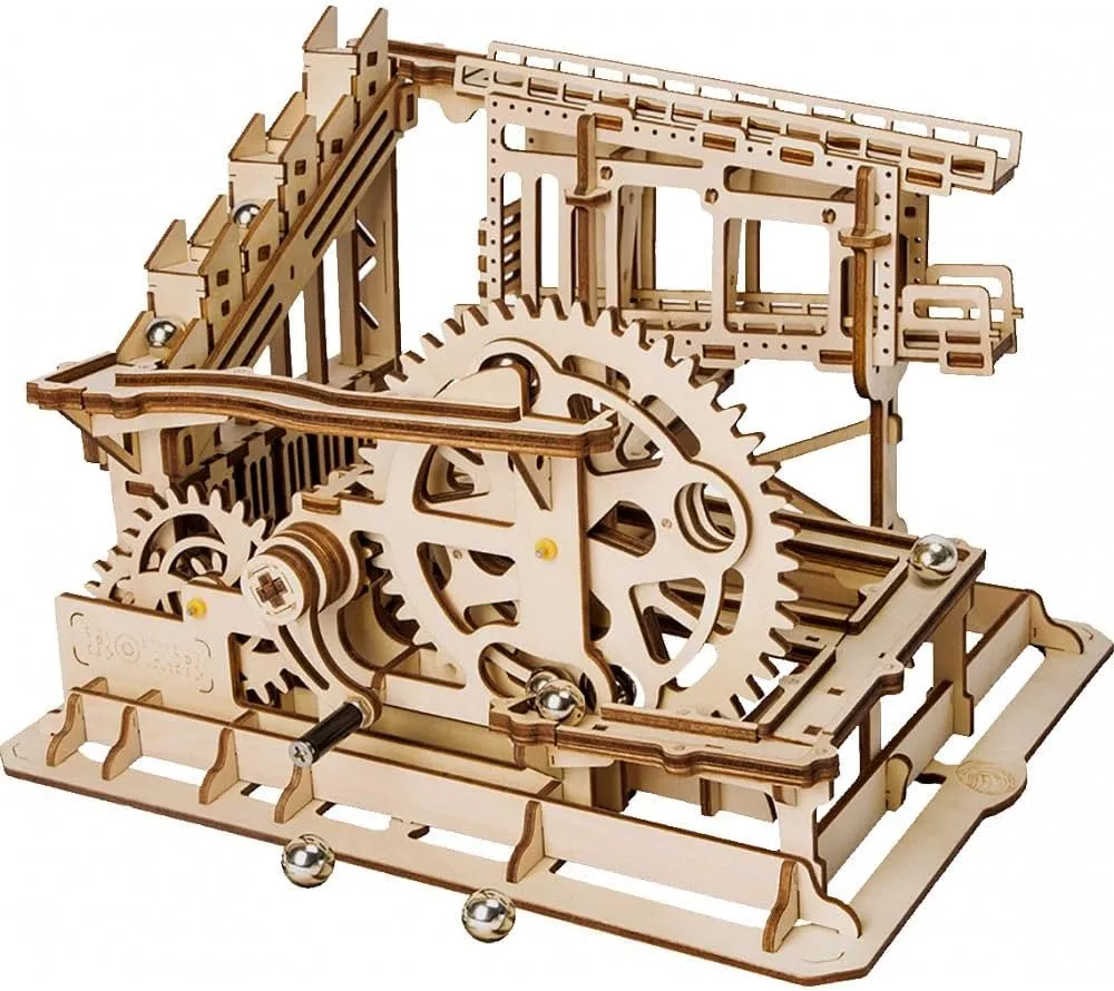 dire Marble Run Wood Cog Coaster Robotime LG502 