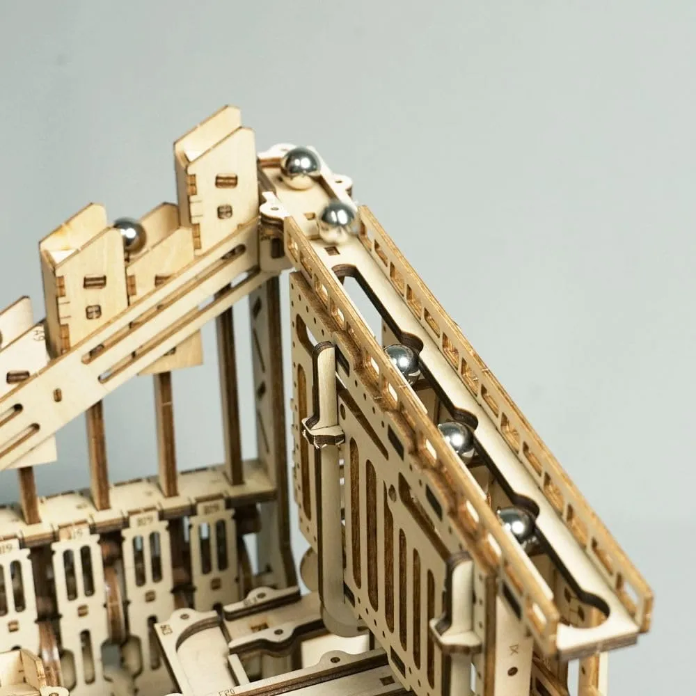 dire Marble Run Wood Cog Coaster Robotime LG502 