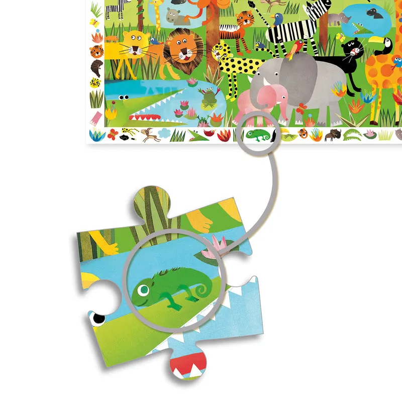 Djeco Jungle Observation Puzzle 35 Piece