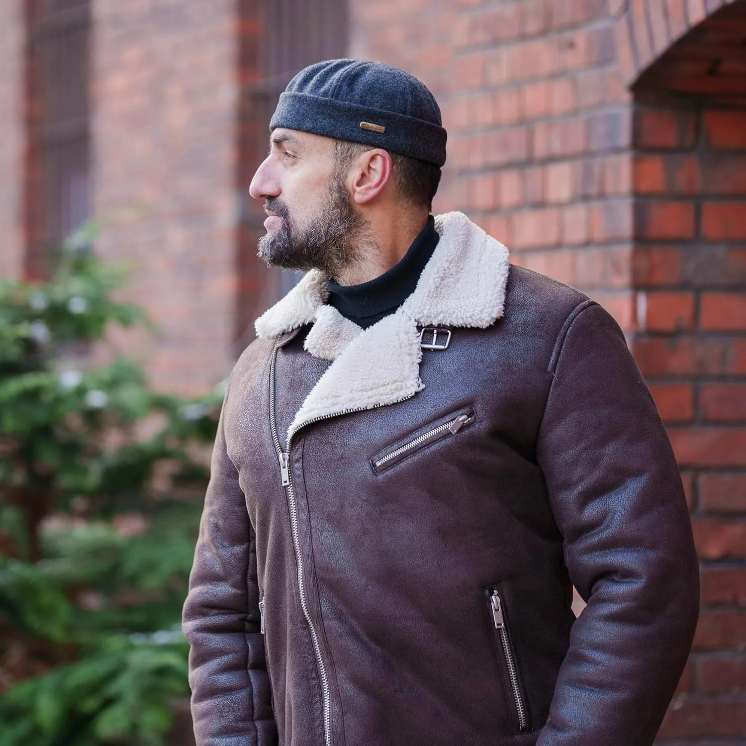 Dock Worker Hat Sterkowski Docker Cap | Woolen ideologically Beanie for Men and Women | Warm Handmade 