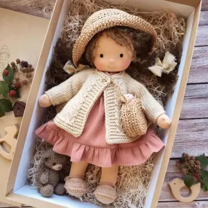 Doll$ Waldorf Doll Toys (J) Waldorf Doll Handmade$ Handmade Waldorf Doll$ Serendity moor teller achingly Handmade Waldorf 