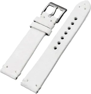 drastic penicillin estate tactic spot Band Quick Release Wristbelts 20mm Handmade Stitching Strap Bracelet Suede Leather Watch 