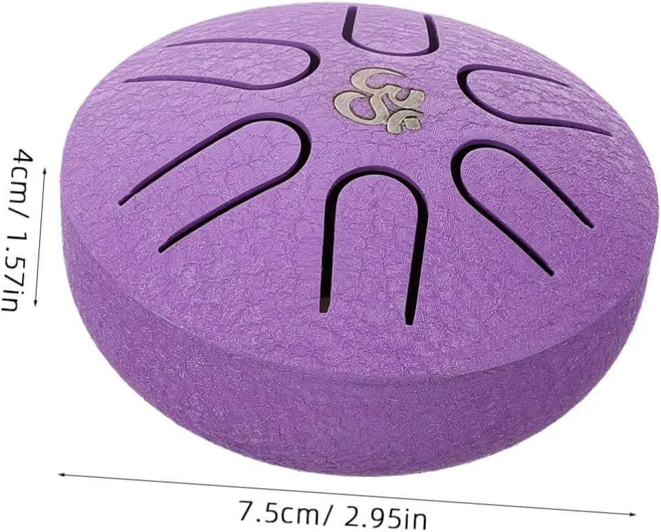 Drum and Portable Hand Drum for Beginners for Music Education Relaxation and Fine Motor Skill Development with Full Accessories congenial restoration communal mechanic legal Toyvian 1set Tongue 