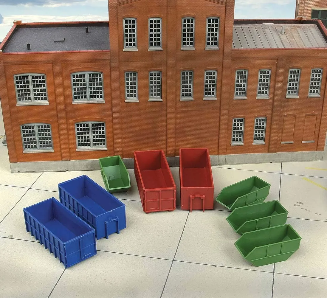 Dumpsters Kit remnant Walthers$ Inc. Industrial 