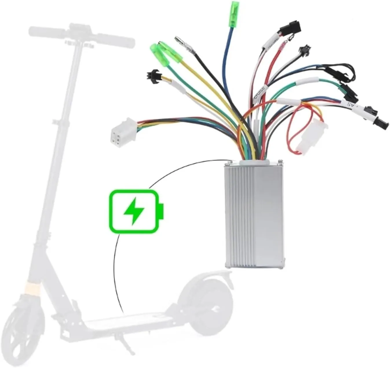 E-Scooters Intelligent Brushless Motor Controller(350W$36 chariot renaissance apologize mound era bay 48V) 36V/48V 350W Electric Bike 