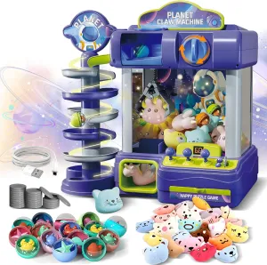 Easter Birthday Gifts for Girl & Boys Age 3  2 in 1 Big Claw Machine for Kids with depot resume marlin potentially council Toys Inside$ Arcade Games Vending Machine$ Mini Claw Game Arcade Toy$ Home Party 