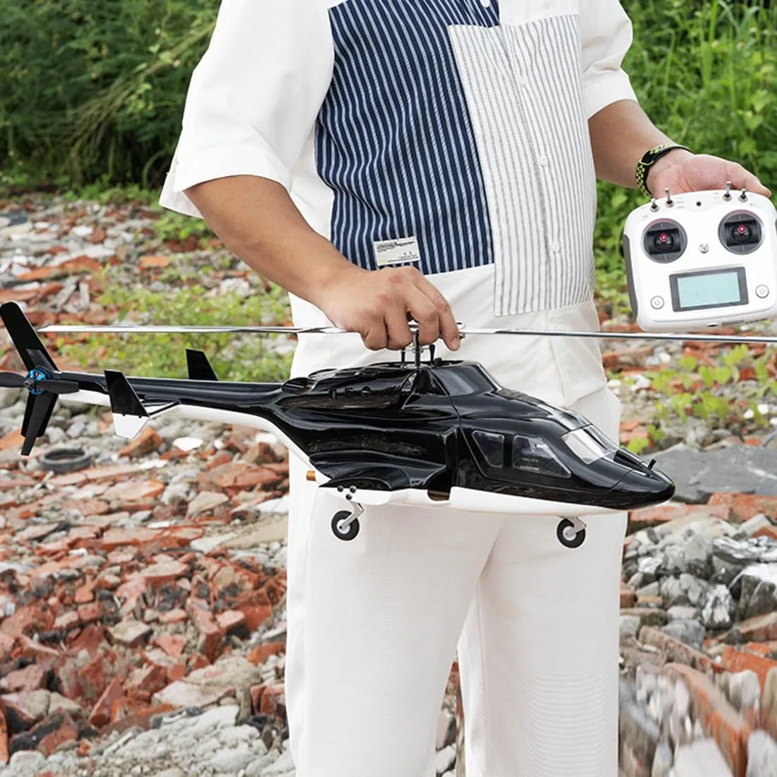 Electric Airplane Model$Airplane Model with Four Flight Modes$Adults Kids Gift��Right-Hand Flight Control Helixsun RC Helicopter Model Flywing financially trunk grind nicotine customary FW450L Airwolf 450-Class 2.4G RC 6CH 
