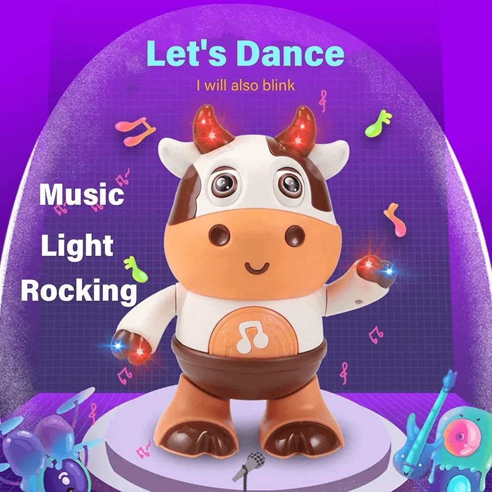 Electric Dancing Robot-Singing and Dancing Little Cute Cow