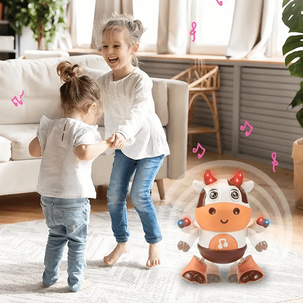 Electric Dancing Robot-Singing and Dancing Little Cute Cow