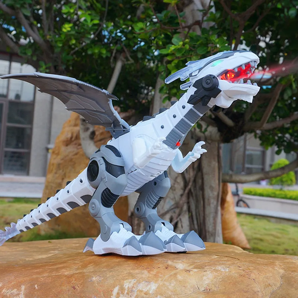 Electronic Pets Walking Spray Dinosaur Lighting Electric Toys for Kids Children