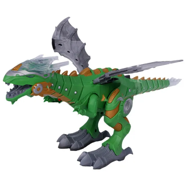 Electronic Pets Walking Spray Dinosaur Lighting Electric Toys for Kids Children