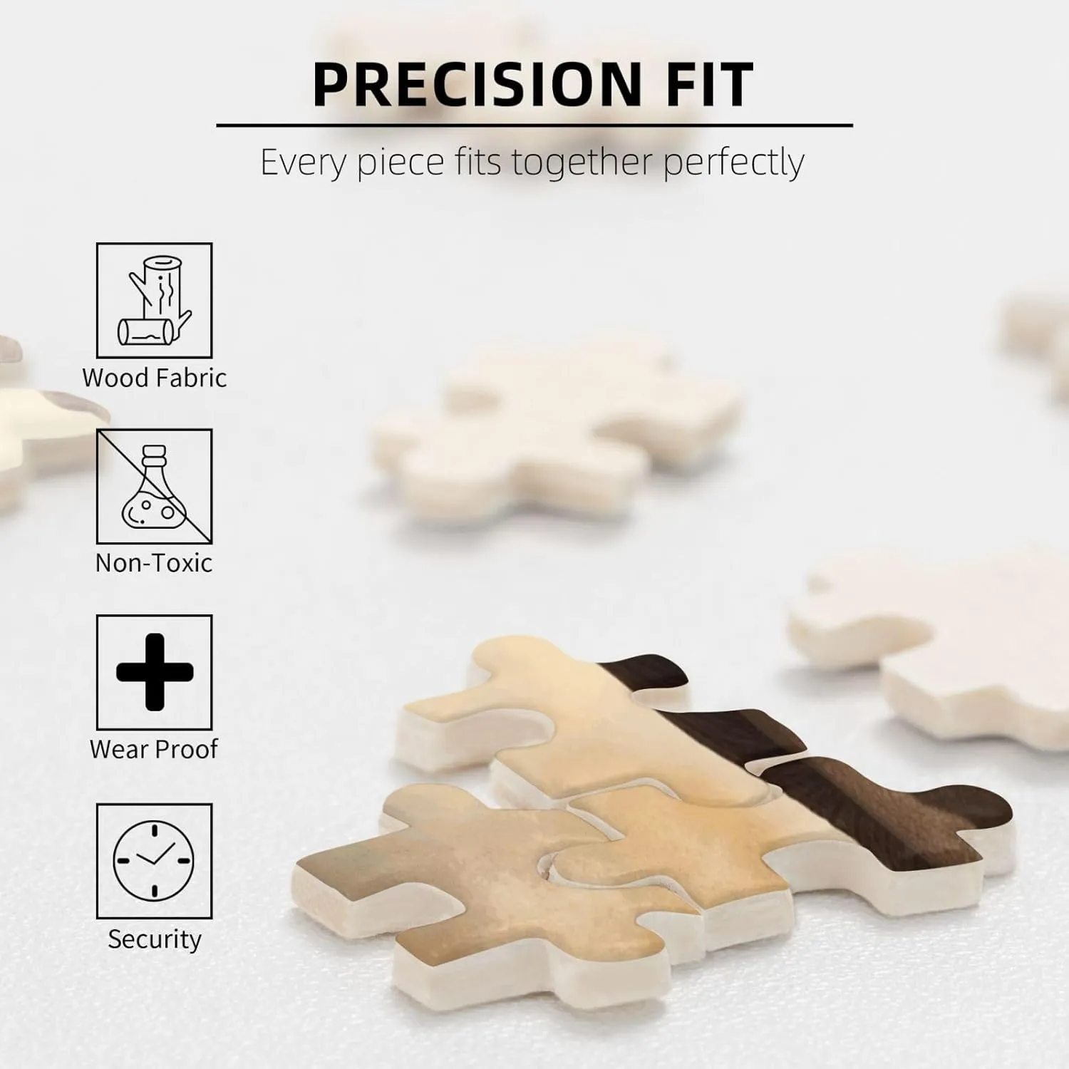 Elephant and Baby Elephant Puzzles Custom Puzzles from Photos sector Picture Puzzles Gifts for Family Wedding Christmas Birthday Jigsaw Puzzles 1000 Pieces Puzzles for Adults Personalized Wooden Puzzles 